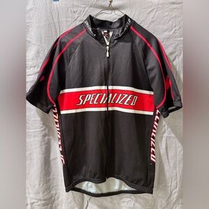 Specialized Black and Red Performance Jersey